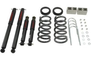 Chevrolet S15 Pickup Lowering Kit - Front + Rear - Belltech - ND2 Shocks - `82-`04