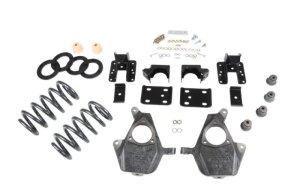 Chevrolet Silverado Coilover Suspension Kit - Front + Rear - Belltech - Complete Lowering Kit W/O Shocks - `07-`13