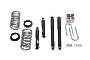 GMC S15 Pickup Coilover Suspension Kit - Front + Rear - Belltech - ND2 Shocks - `94-`04