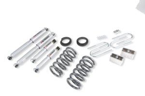 Chevrolet S15 Suspension Lower Kit - Front + Rear - Belltech - With Street Performance Shocks - `94-`04