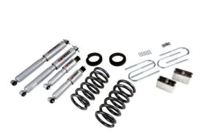 Chevrolet S15 Suspension Lower Kit - Front + Rear - Belltech - With Street Performance Shocks - `94-`04