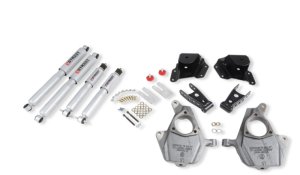 Chevrolet Sierra Coilover Suspension Kit - Front + Rear - Belltech - Street Performance Shocks - `99-`06