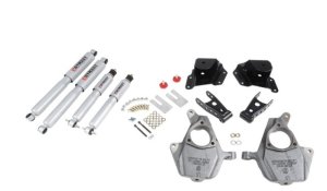 Chevrolet Sierra Coilover Suspension Kit - Front + Rear - Belltech - Street Performance Shocks - `99-`06