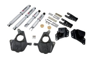 Chevrolet Silverado Lowering Kit - Front and Rear - Belltech - Street Performance Shocks - `05-`06 Chevrolet Silverado Lowering Kit - Front and Rear - Belltech - Street Performance Shocks - `05-`06