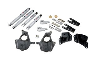 GMC Sierra Coilover Suspension Kit - Front + Rear - Belltech - SP Shocks - `05-`06 GMC Sierra Coilover Suspension Kit - Front + Rear - Belltech - SP Shocks - `05-`06