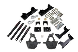 Chevrolet Silverado Lowering Kit - Front + Rear - Belltech - ND2 Shocks - `05-`06