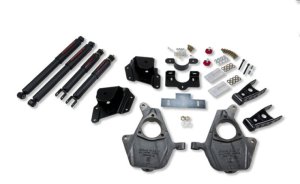Chevrolet Silverado Lowering Kit - Front + Rear - Belltech - ND2 Shocks - `99-`06