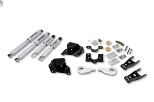 Chevrolet Sierra Suspension Lowering Kit - Front and Rear - Belltech - Street Performance - `05-`06