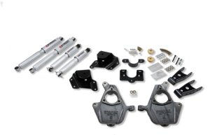 Chevrolet Silverado Suspension Lowering Kit - Front + Rear - Belltech - SP Shocks - `99-`00