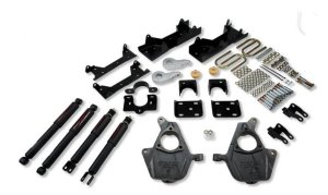 Chevrolet Silverado Coilover Suspension Kit - Front + Rear - Belltech - ND2 Shocks - `05-`06