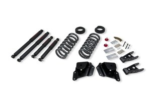 Chevrolet Sierra Suspension Lowering Kit - Front + Rear - Belltech - ND2 Shocks - `99-`06 Chevrolet Sierra Suspension Lowering Kit - Front + Rear - Belltech - ND2 Shocks - `99-`06
