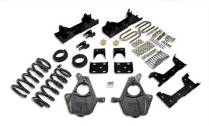 Chevrolet Sierra Lowering Kit - Front + Rear - Belltech - Complete Kit W/O Shocks - `99-`00