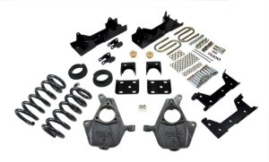 Chevrolet Sierra Lowering Kit - Front + Rear - Belltech - Complete Kit W/O Shocks - `99-`00