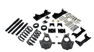 Chevrolet Silverado Suspension Lowering Kit - Front + Rear - Belltech - Nitro Drop II Shocks - `99-`00