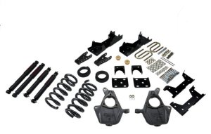 Chevrolet Sierra Coilover Suspension Kit - Front + Rear - Belltech - Nitro Drop II Shocks - `01-`06