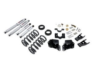GMC Sierra Suspension Lowering Kit - Front And Rear - Belltech - Street Performance Shocks - `99-`06 GMC Sierra Suspension Lowering Kit - Front And Rear - Belltech - Street Performance Shocks - `99-`06