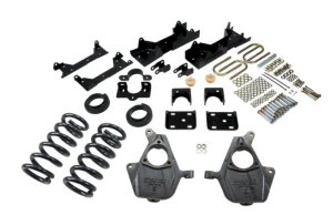 Chevrolet Silverado Coilover Suspension Kit - Front + Rear - Belltech - Complete Kit W/O Shocks - `01-`06