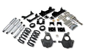 Chevrolet Silverado Coilover Suspension Kit - Front + Rear - Belltech - Lowering Kit with SP Shocks - `01-`06