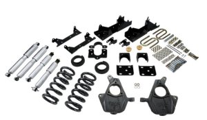 Chevrolet Silverado Coilover Suspension Kit - Front + Rear - Belltech - Lowering Kit with SP Shocks - `01-`06 Chevrolet Silverado Coilover Suspension Kit - Front + Rear - Belltech - Lowering Kit with SP Shocks - `01-`06