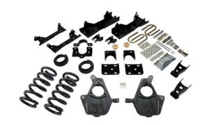 Chevrolet Sierra Coilover Suspension Kit - Front + Rear - Belltech - Complete Kit without Shocks - `01-`06