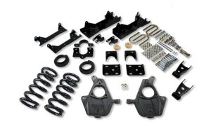 Chevrolet Sierra Coilover Suspension Kit - Front + Rear - Belltech - Complete Kit without Shocks - `01-`06