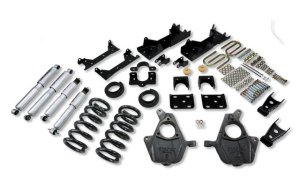 Chevrolet Sierra Coilover Suspension Kit - Front + Rear - Belltech - Street Performance - `01-`06