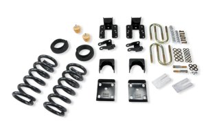 Chevrolet Silverado Coilover Suspension Kit - Front + Rear - Belltech - Complete Lowering Kit w/o Shocks - `04-`06 Chevrolet Silverado Coilover Suspension Kit - Front + Rear - Belltech - Complete Lowering Kit w/o Shocks - `04-`06
