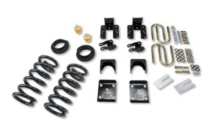 GMC Sierra Coilover Suspension Kit - Front + Rear - Belltech - Complete Lowering Kit w/o Shocks - `04-`06