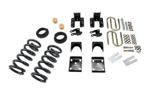 GMC Sierra Coilover Suspension Kit - Front + Rear - Belltech - Complete Lowering Kit w/o Shocks - `04-`06