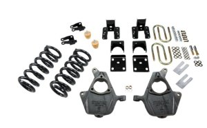 GMC Sierra Coilover Suspension Kit - Front + Rear - Belltech - Complete Lowering Kit W/O Shocks - `04-`06