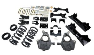 Chevrolet Sierra Suspension Lowering Kit - Front + Rear - Belltech - `99-`00