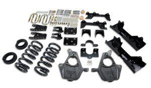 Chevrolet Sierra Suspension Lowering Kit - Front + Rear - Belltech - `99-`00