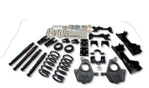 Chevrolet Silverado Coilover Suspension Kit - Front + Rear - Belltech - ND2 Shocks - `99-`00