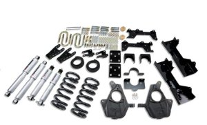 Chevrolet Silverado Suspension Lowering Kit - Front + Rear - Belltech - Street Performance Shocks - `99-`00 Chevrolet Silverado Suspension Lowering Kit - Front + Rear - Belltech - Street Performance Shocks - `99-`00