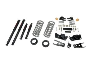 Chevrolet Silverado Coilover Suspension Kit - Front + Rear - Belltech - Nitro Drop II Shocks - `97-`00 Chevrolet Silverado Coilover Suspension Kit - Front + Rear - Belltech - Nitro Drop II Shocks - `97-`00