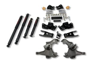 Chevrolet Sierra Coilover Suspension Kit - Front + Rear - Belltech - Nitro Drop 2 - `97-`00