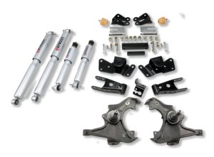 Chevrolet Silverado Coilover Suspension Kit - Front + Rear - Belltech - SP Shocks - `97-`00