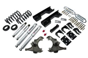 Chevrolet Silverado Coilover Suspension Kit - Front + Rear - Belltech - SP Shocks - `97-`00 Chevrolet Silverado Coilover Suspension Kit - Front + Rear - Belltech - SP Shocks - `97-`00