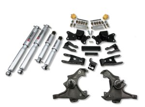 Chevrolet Silverado Coilover Suspension Kit - Front + Rear - Belltech - SP Shocks - `97-`00