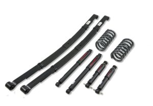Dodge Durango Coilover Suspension Kit - Front + Rear - Belltech - ND2 Shocks - `98-`03