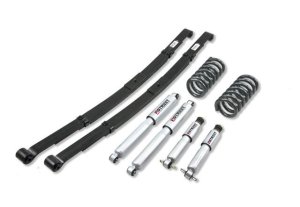 Dodge Durango Suspension Lowering Kit - Front + Rear - Belltech - Street Performance (SP) Shocks - `98-`03