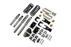 Dodge Ram 1500 Coilover Suspension Kit - Front + Rear - Belltech - Street Performance Shocks - `02-`05