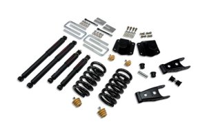 Dodge Ram 3500 Suspension Lowering Kit - Front + Rear - Belltech - Nitro Drop 2 Shocks - `94-`02 Dodge Ram 3500 Suspension Lowering Kit - Front + Rear - Belltech - Nitro Drop 2 Shocks - `94-`02