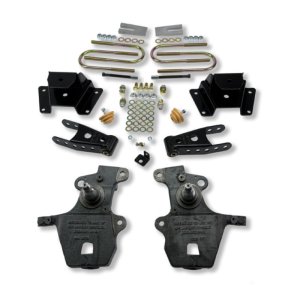 Ford Harley Series Suspension Lowering Kit - Front + Rear - Belltech - Complete Kit W/O Shocks - `97-`03