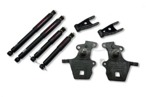 Ford Harley Series Lowering Kit - Front + Rear - Belltech - ND2 Shocks - `97-`03