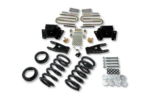 Ford Harley Lowering Kit - Front + Rear - Belltech - Complete Kit w/o Shocks - `97-`03