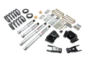 Ford Harley Series Lowering Kit - Front + Rear - Belltech - Street Performance Shocks - `97-`03 Ford Harley Series Lowering Kit - Front + Rear - Belltech - Street Performance Shocks - `97-`03
