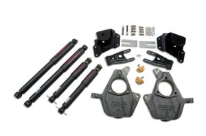 Chevrolet Sierra Lowering Kit - Front + Rear - Belltech - ND2 Shocks - `99-`00