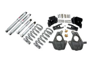 Chevrolet Silverado Coilover Suspension Kit - Front + Rear - Belltech - SP Shocks - `99-`06
