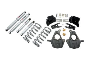 Chevrolet Silverado Coilover Suspension Kit - Front + Rear - Belltech - SP Shocks - `99-`06